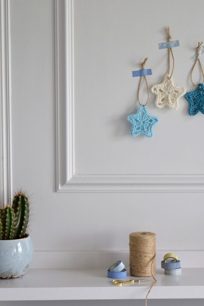 Free Crochet Pattern: Stars - Hobbydingen.com