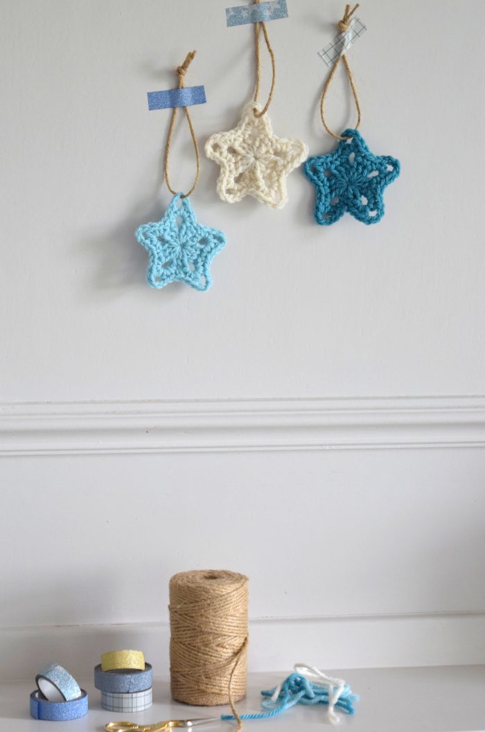 Free Crochet Pattern: Stars - Hobbydingen.com