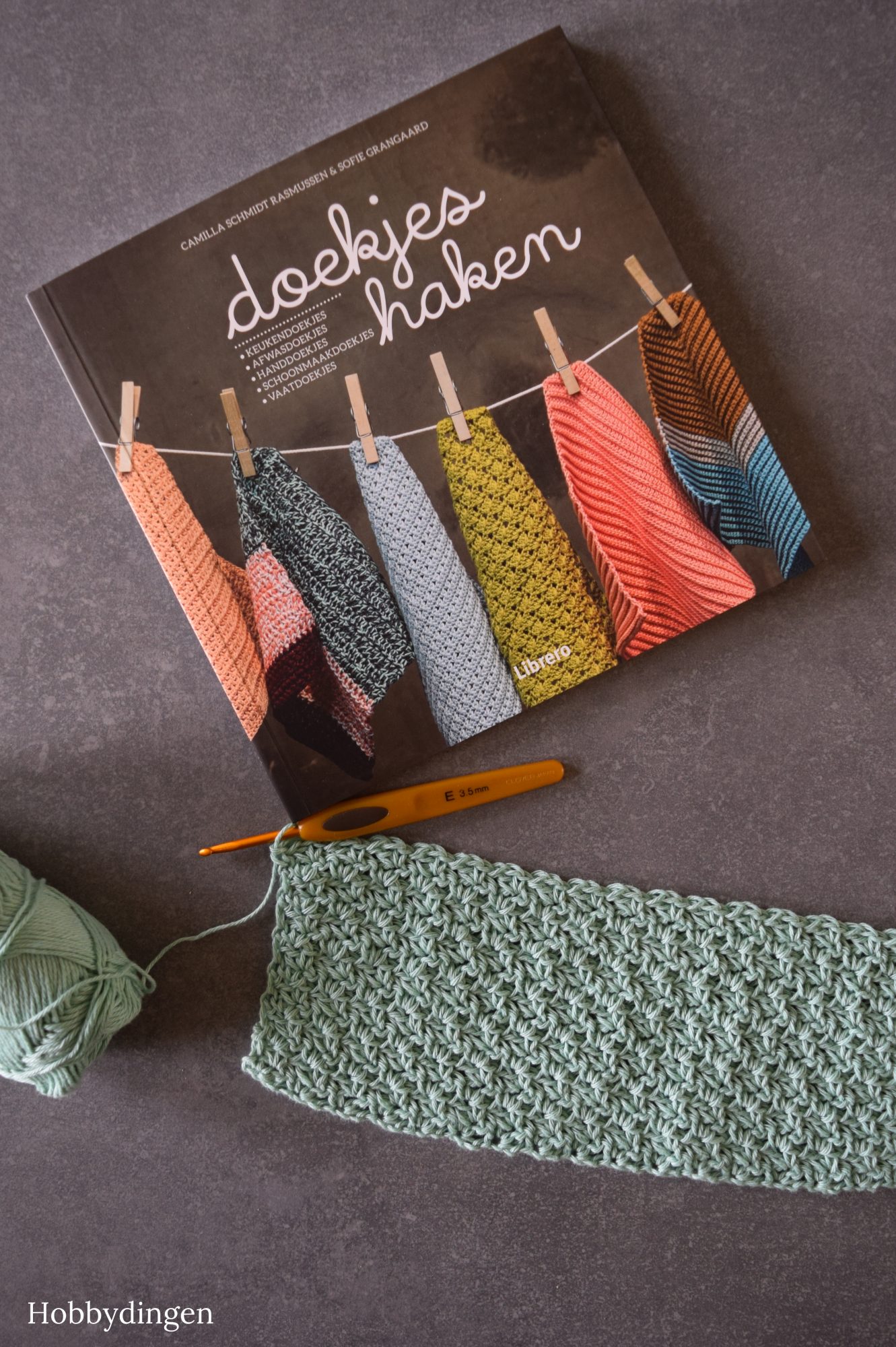Bookreview Easy Crochet Dishcloths/Doekjes Haken Hobbydingen