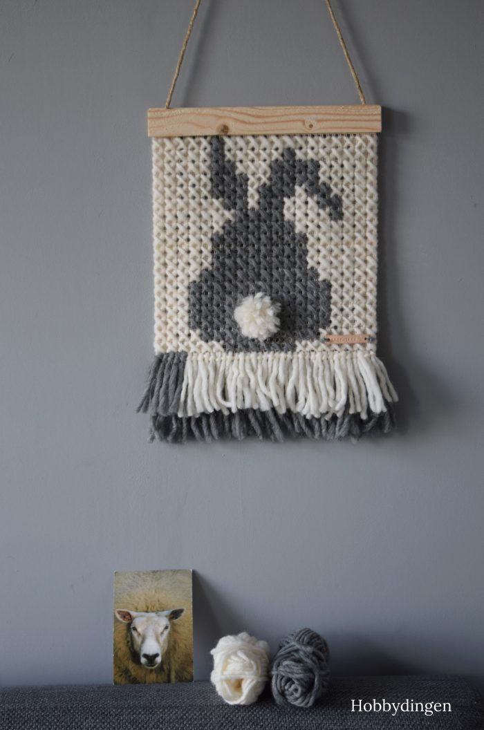 Wall Hanging Easter Bunny - Hobbydingen.com