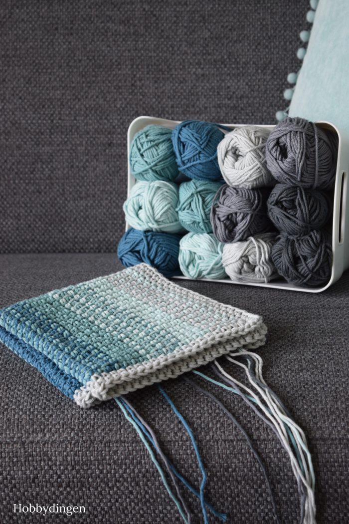 New Design Coming Soon Tunisian Crochet Ombre Pillow - Hobbydingen.com