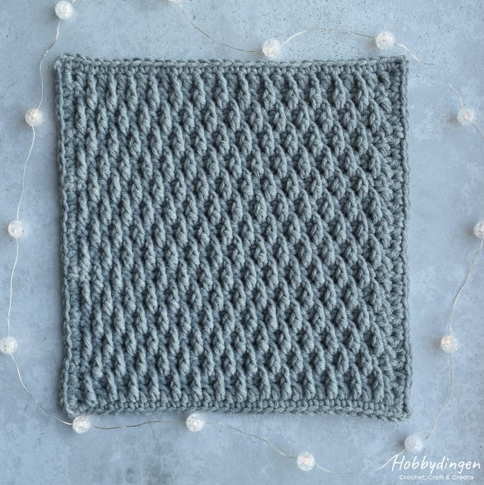 Haakpatroon Januari Vierkant - Year of Squares Crochet Along - Hobbydingen.com