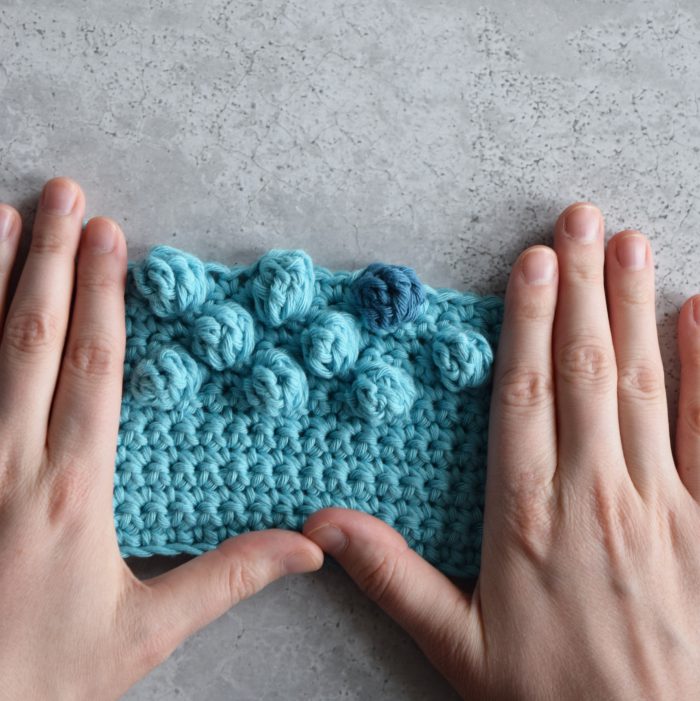 How to crochet a bobble stitch - Hobbydingen.com