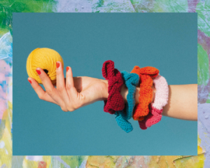 Crochet Pattern Sunblink Scrunchie Pom Pom Magazine issue 33 Summer