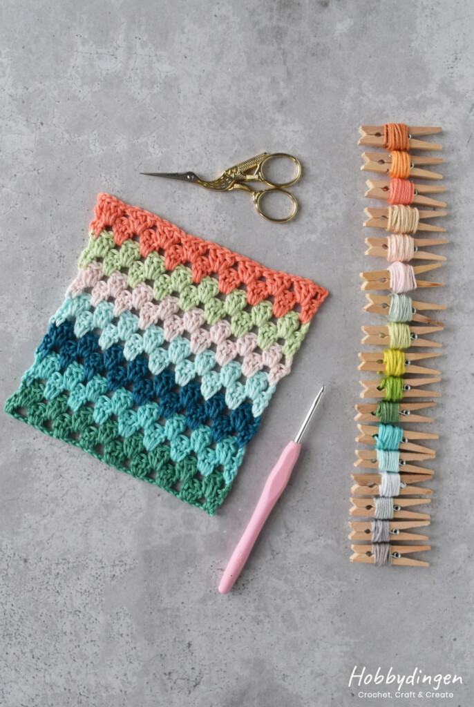 Crochet Pattern Temperature Blanket 2021 - Hobbydingen.com