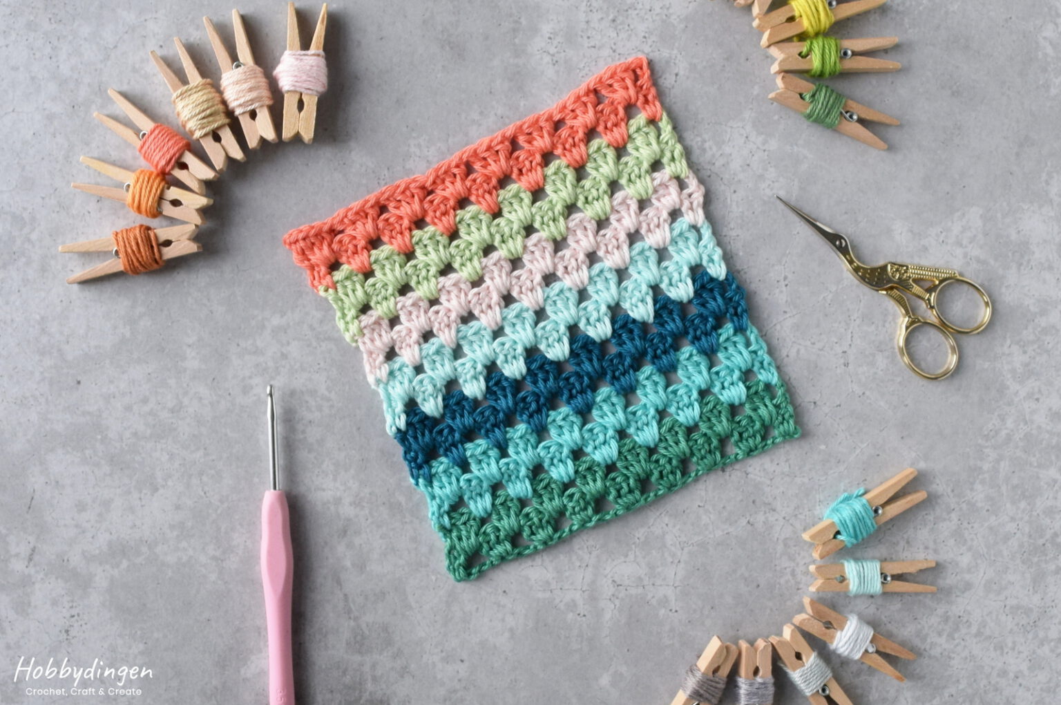 New Crochet Project For 2021 Temperature Blanket Hobbydingen