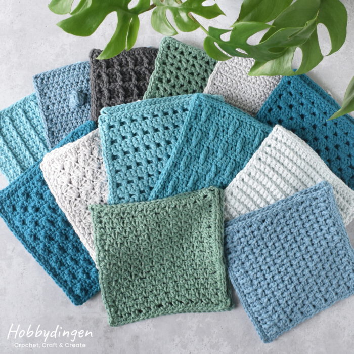 Haakpatronen Vierkanten Colorful Squares Blanket Crochet Along - Hobbydingen.com
