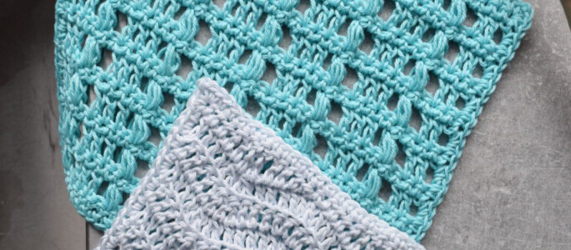 Crochet Pattern By The Sea Washcloth Set - Hobbydingen.com