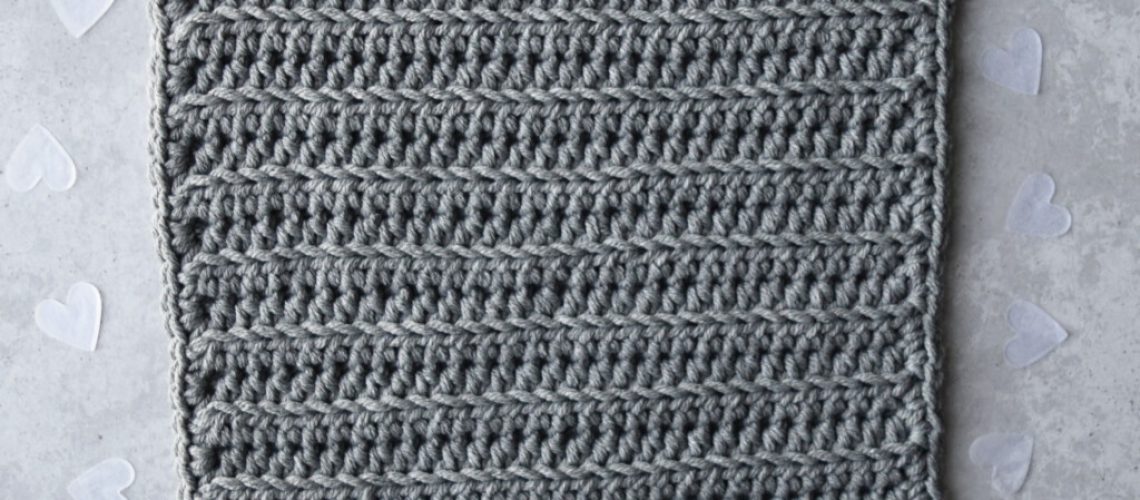 Crochet Pattern February Square - Year of Squares Blanket Crochet Along - Hobbydingen.com